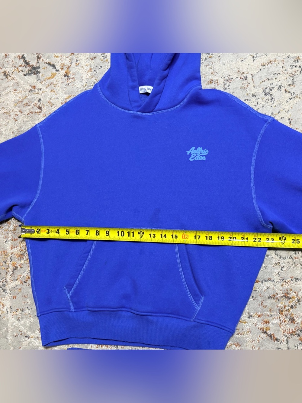 Aelfric Eden Baggy Hoodie sweatpants Set size XS blue - Picture 6 of 15